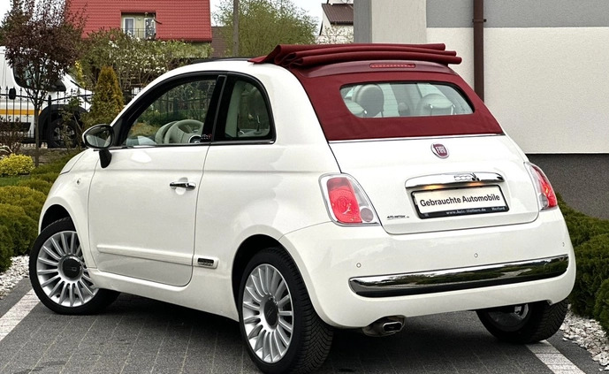 Fiat 500 cena 35900 przebieg: 107000, rok produkcji 2015 z Twardogóra małe 742